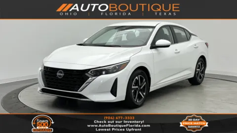 White 2025 Nissan Sentra SV for sale in Jacksonville, FL