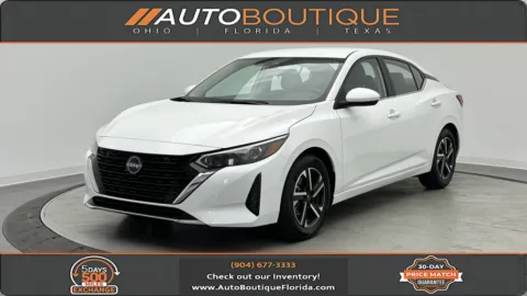 White 2025 Nissan Sentra SV for sale in Jacksonville, FL