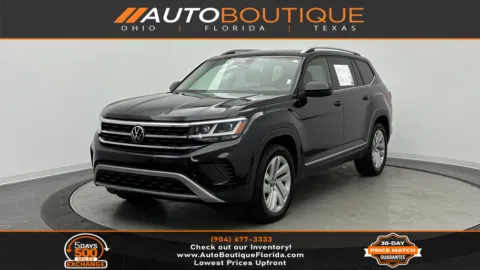 White 2021 Volkswagen Atlas 3.6L V6 SEL for sale in Jacksonville, FL