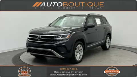 White 2021 Volkswagen Atlas 3.6L V6 SEL for sale in Jacksonville, FL