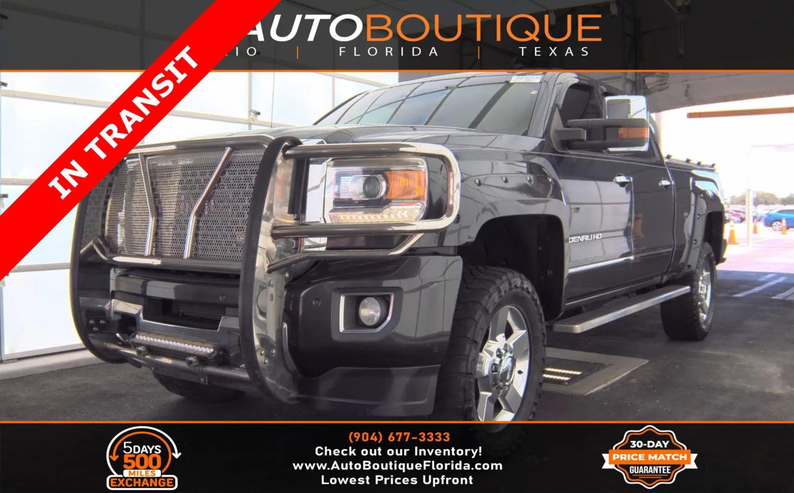 Gray 2016 GMC Sierra 2500HD Denali for sale in Jacksonville, FL