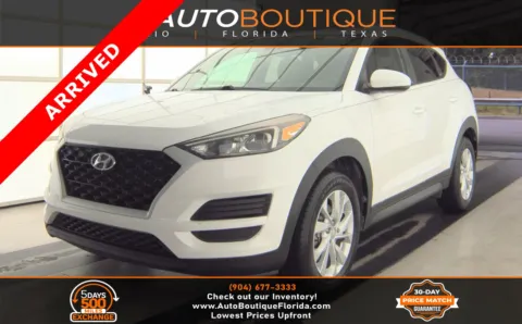 White 2020 Hyundai Tucson Value for sale in Jacksonville, FL