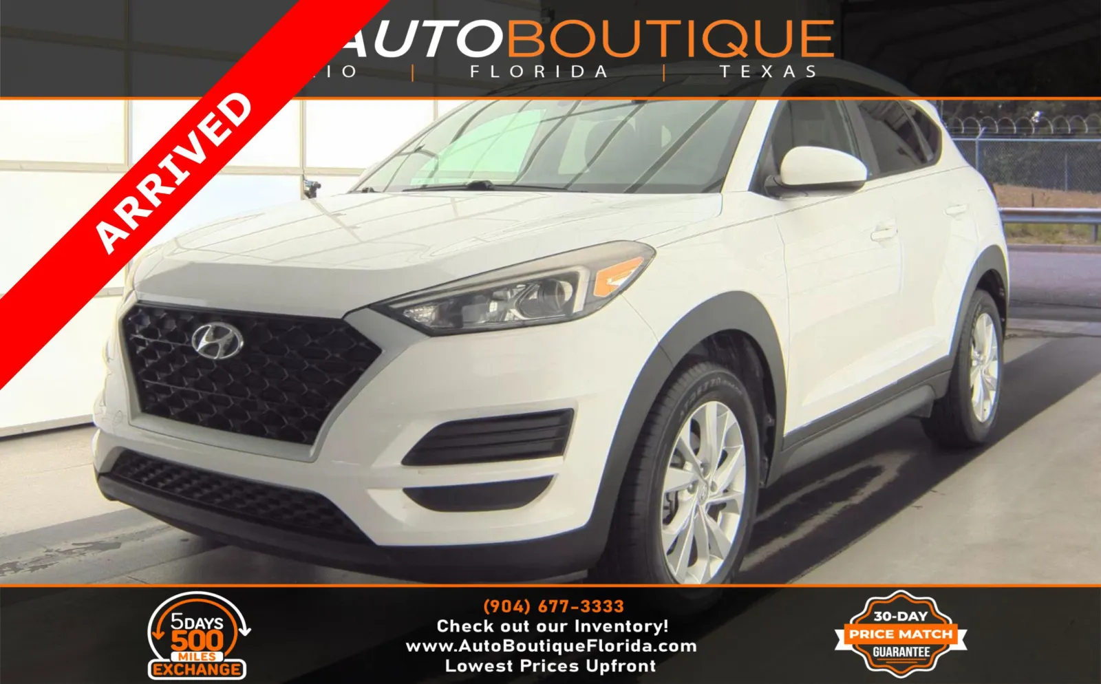 White 2020 Hyundai Tucson Value for sale in Jacksonville, FL