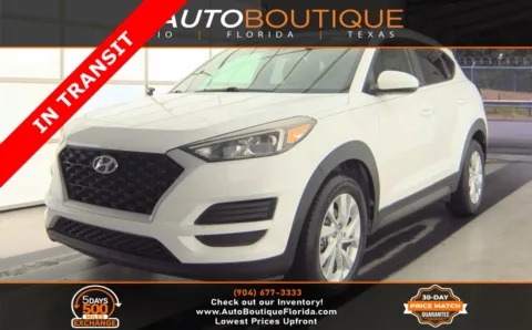 White 2020 Hyundai Tucson Value for sale in Jacksonville, FL