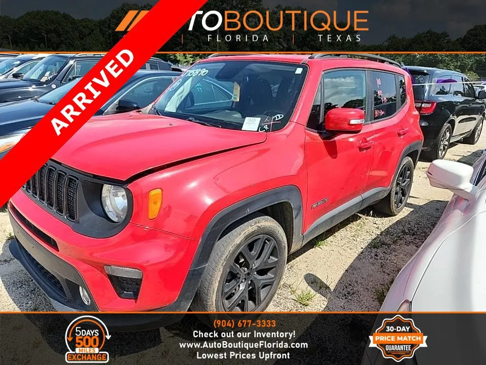 Red 2019 Jeep Renegade Altitude for sale in Jacksonville, FL