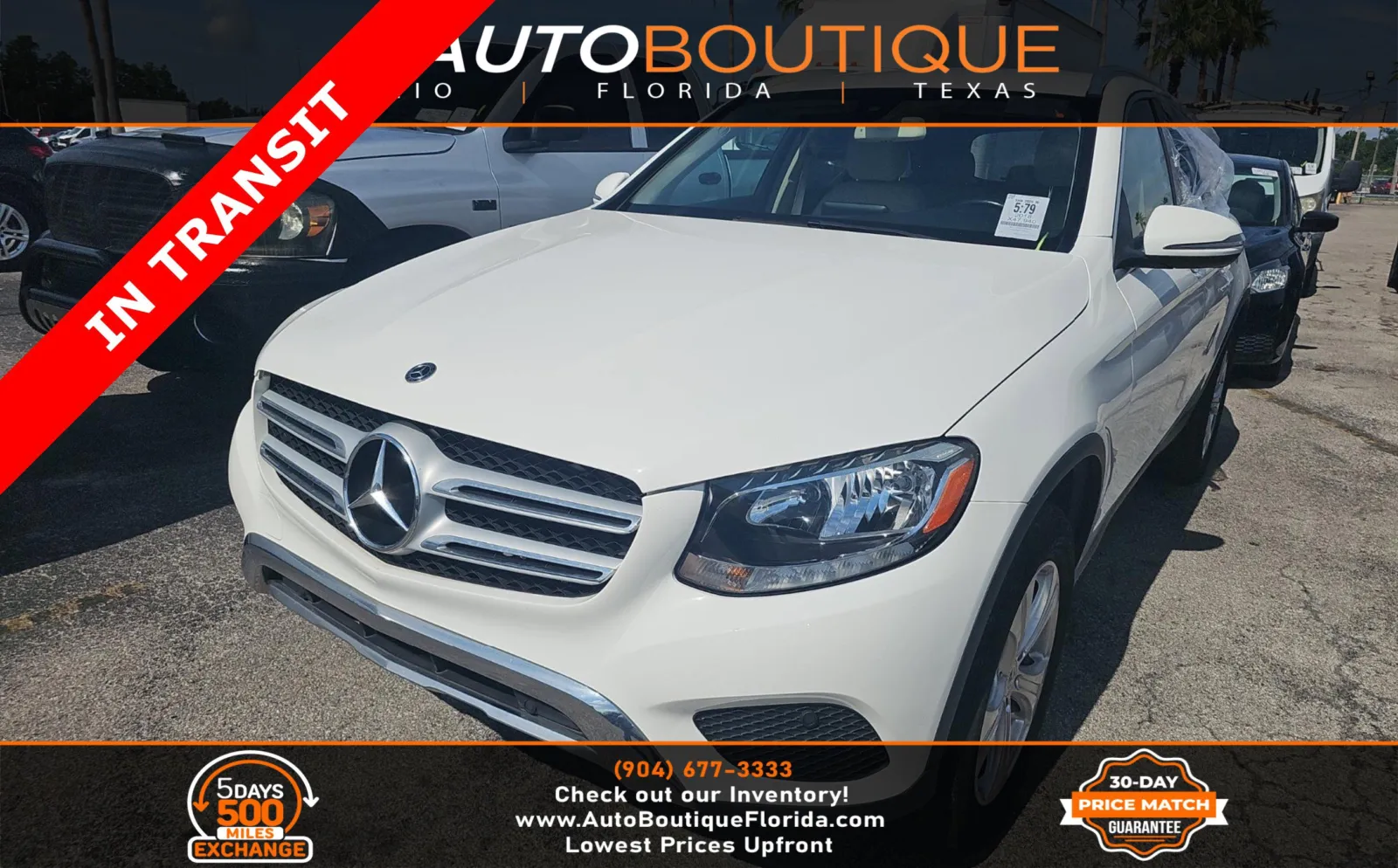 White 2018 Mercedes-Benz GLC 300 for sale in Jacksonville, FL