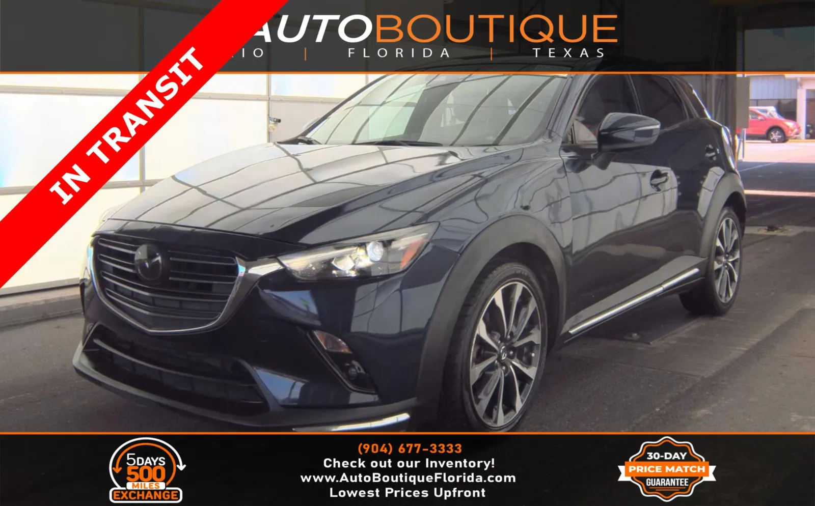 Blue 2019 Mazda CX-3 Grand Touring for sale in Jacksonville, FL