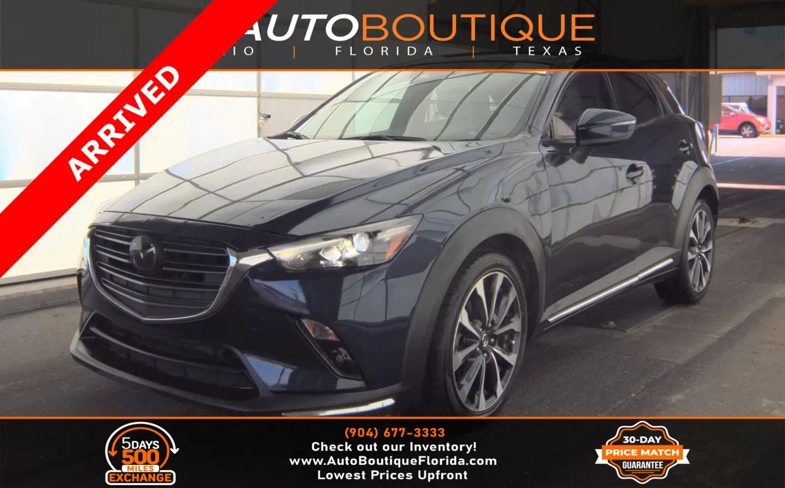 Blue 2019 Mazda CX-3 Grand Touring for sale in Jacksonville, FL