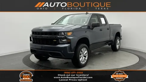 Gray 2021 Chevrolet Silverado 1500 Custom for sale in Jacksonville, FL