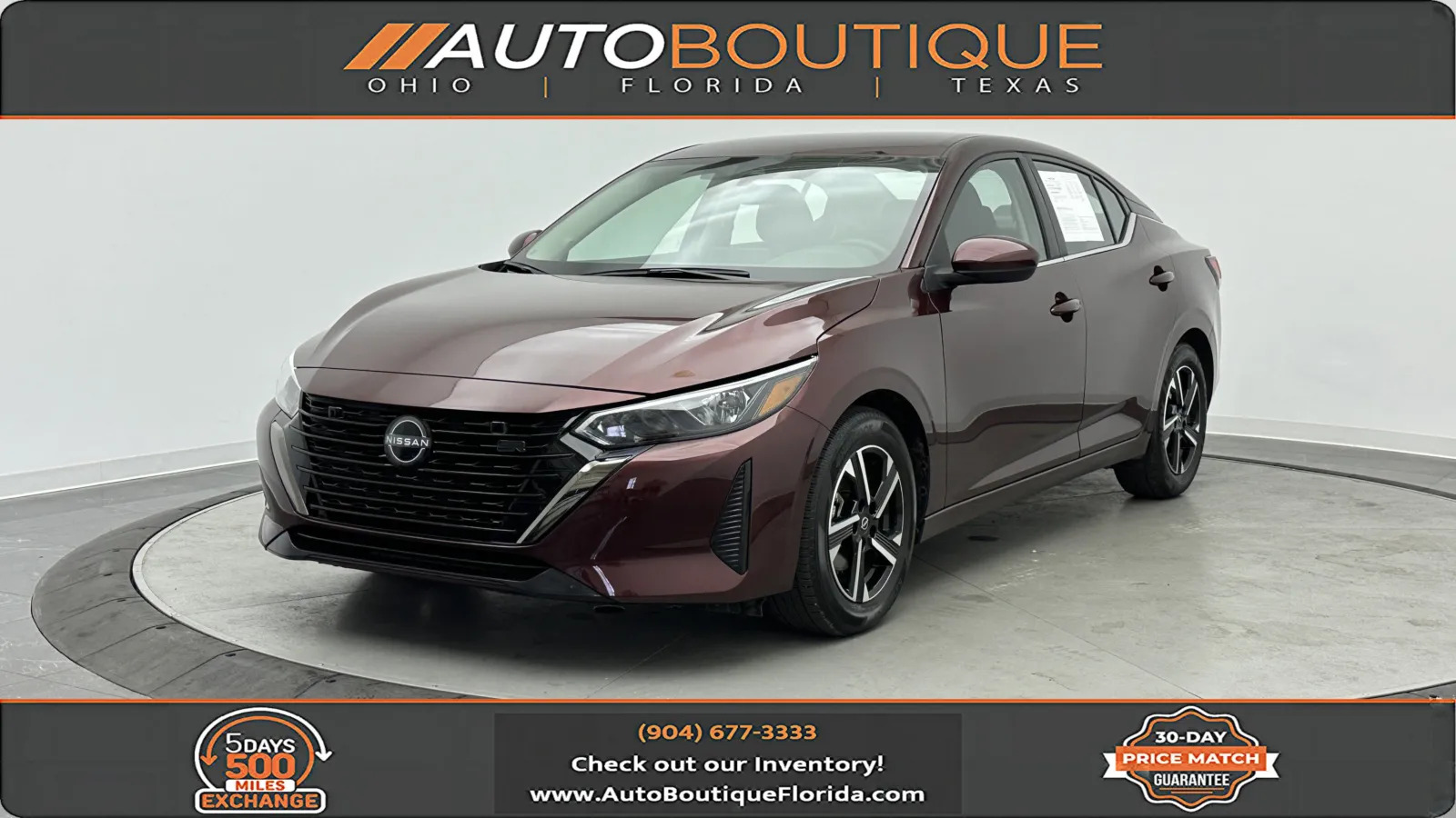 Red 2025 Nissan Sentra SV for sale in Jacksonville, FL