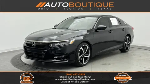 Black 2019 Honda Accord Sedan Sport 1.5T for sale in Jacksonville, FL