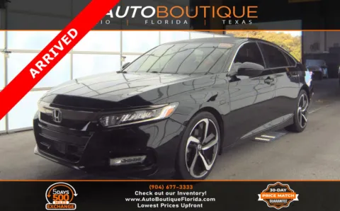 Black 2019 Honda Accord Sedan Sport 1.5T for sale in Jacksonville, FL