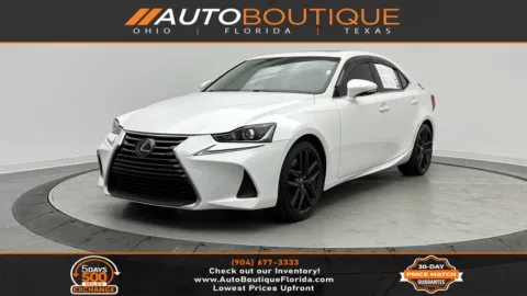 White 2017 Lexus IS Turbo for sale in Jacksonville, FL