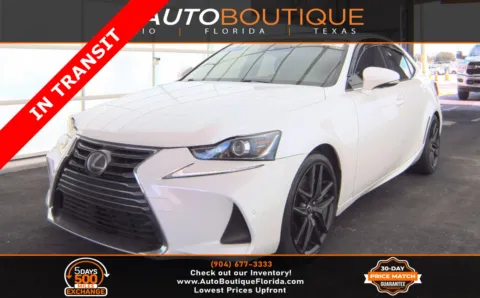 White 2017 Lexus IS Turbo for sale in Jacksonville, FL