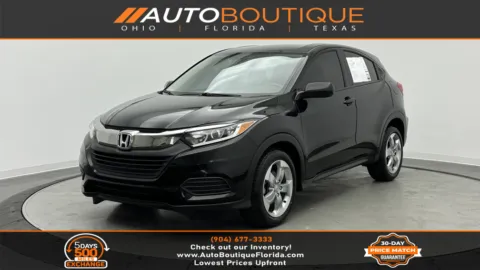 Black 2021 Honda HR-V LX for sale in Jacksonville, FL