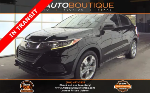 Black 2021 Honda HR-V LX for sale in Jacksonville, FL