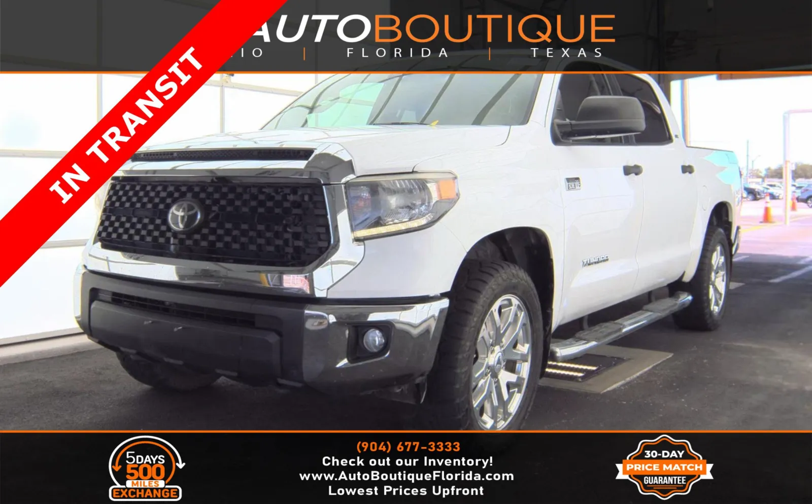 White 2020 Toyota Tundra SR5 for sale in Jacksonville, FL