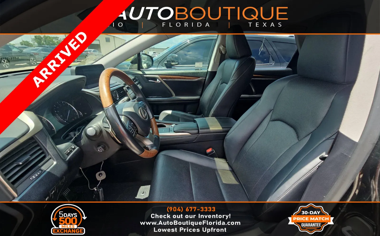Black 2020 Lexus RX 350L for sale in Jacksonville, FL