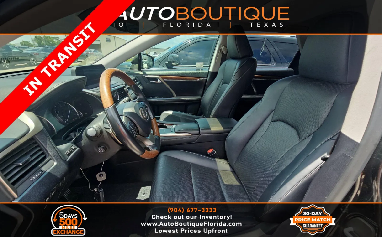 Black 2020 Lexus RX 350L for sale in Jacksonville, FL