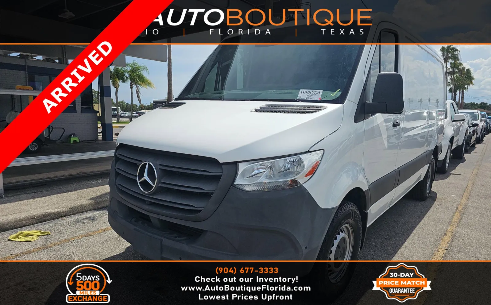 White 2022 Mercedes-Benz Sprinter Cargo Van 1500 for sale in Jacksonville, FL