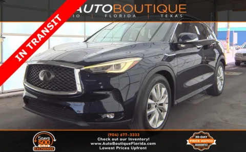 Blue 2019 INFINITI QX50 ESSENTIAL for sale in Jacksonville, FL