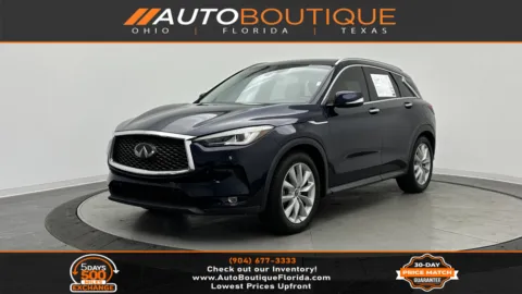 Blue 2019 INFINITI QX50 ESSENTIAL for sale in Jacksonville, FL