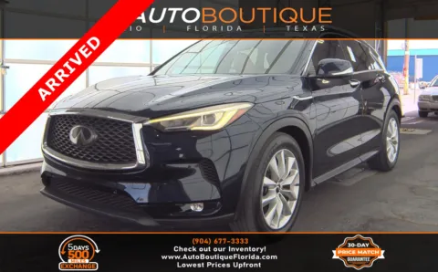 Blue 2019 INFINITI QX50 ESSENTIAL for sale in Jacksonville, FL