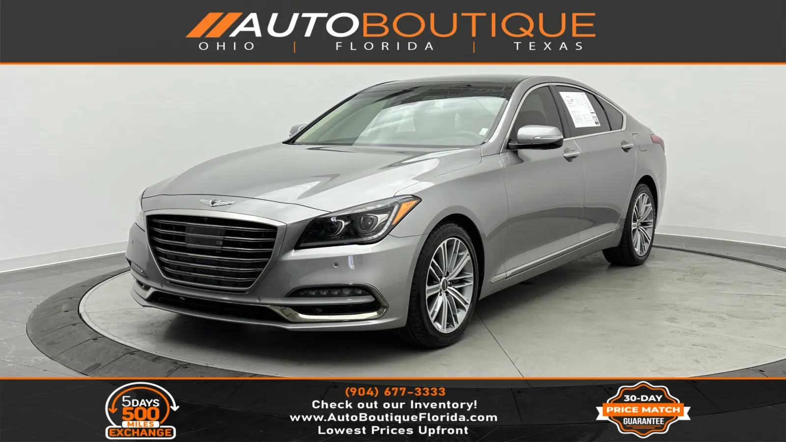 2020 Genesis G80 3.8L for sale in Jacksonville, FL