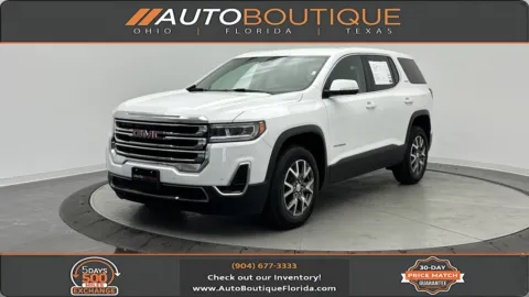 White 2022 GMC Acadia SLE for sale in Jacksonville, FL