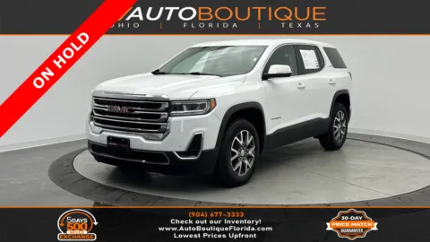 White 2022 GMC Acadia SLE for sale in Jacksonville, FL