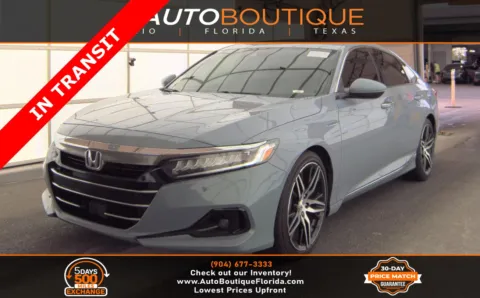 Gray 2021 Honda Accord Hybrid Touring for sale in Jacksonville, FL
