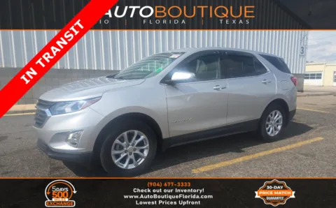 Silver 2019 Chevrolet Equinox LT for sale in Jacksonville, FL
