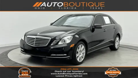 Black 2013 Mercedes-Benz E-Class E 350 Luxury for sale in Jacksonville, FL