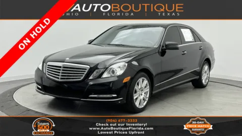 Black 2013 Mercedes-Benz E-Class E 350 Luxury for sale in Jacksonville, FL