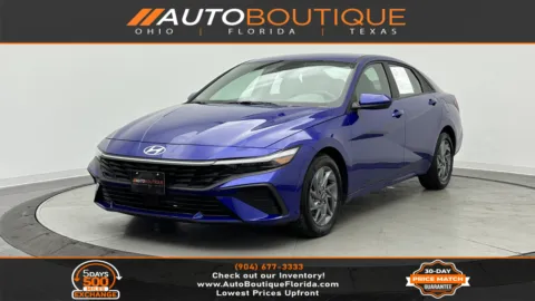 Blue 2024 Hyundai Elantra SEL for sale in Jacksonville, FL