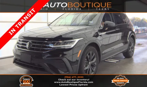 Black 2024 Volkswagen Tiguan SE for sale in Jacksonville, FL