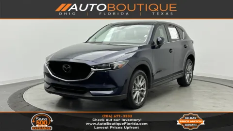 Blue 2021 Mazda CX-5 Grand Touring for sale in Jacksonville, FL