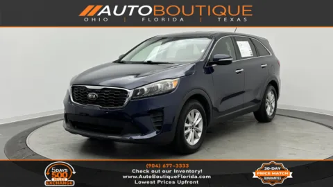Blue 2019 Kia Sorento LX V6 for sale in Jacksonville, FL