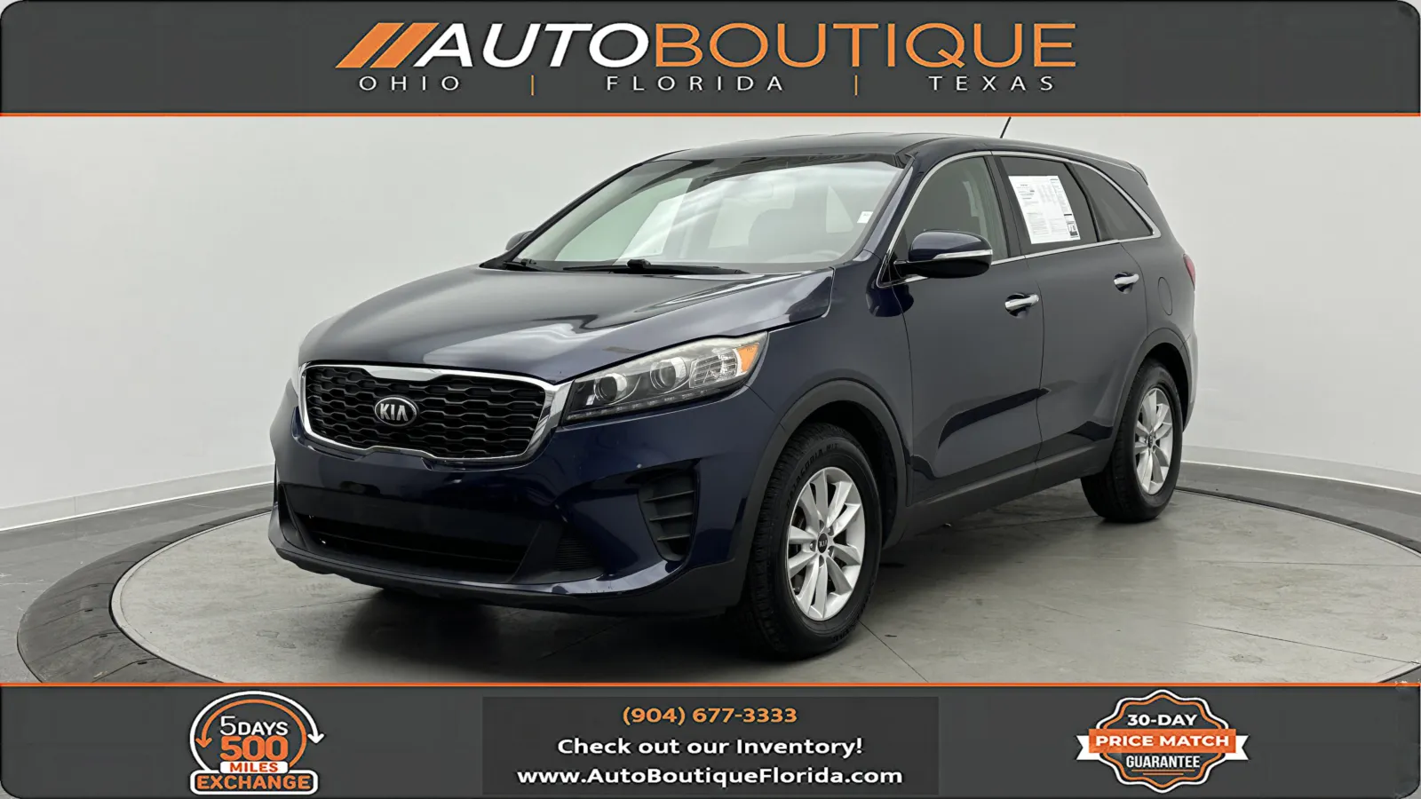 2019 Kia Sorento LX V6 for sale in Jacksonville, FL