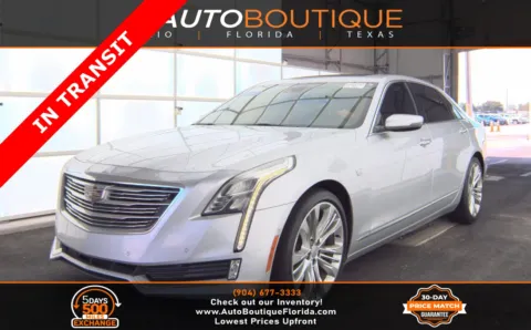 Silver 2016 Cadillac CT6 Platinum AWD for sale in Jacksonville, FL
