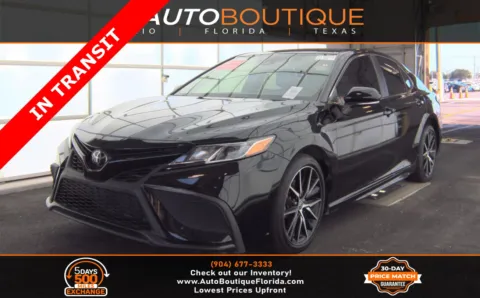 Black 2024 Toyota Camry SE for sale in Jacksonville, FL