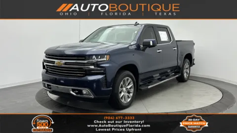 Blue 2022 Chevrolet Silverado 1500 LTD High Country for sale in Jacksonville, FL