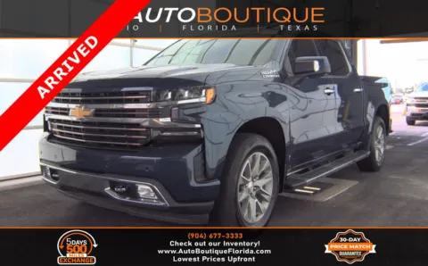 Blue 2022 Chevrolet Silverado 1500 LTD High Country for sale in Jacksonville, FL