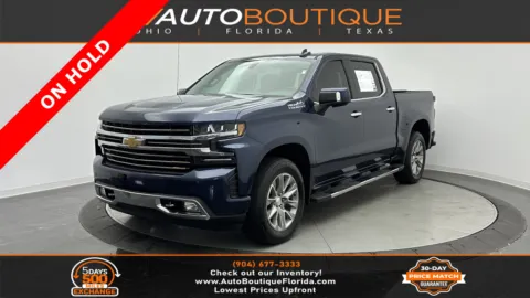 Blue 2022 Chevrolet Silverado 1500 LTD High Country for sale in Jacksonville, FL