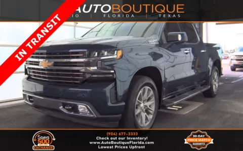 Blue 2022 Chevrolet Silverado 1500 LTD High Country for sale in Jacksonville, FL