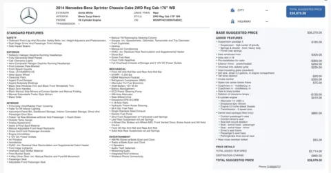 More photos of 2014 Mercedes-Benz Sprinter Chassis-Cabs 3500 at Auto Boutique Florida, FL