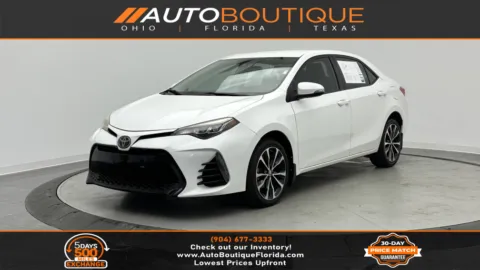 White 2018 Toyota Corolla SE for sale in Jacksonville, FL