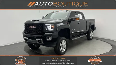Black 2018 GMC Sierra 2500HD Denali for sale in Jacksonville, FL