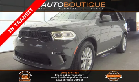 Gray 2021 Dodge Durango SXT for sale in Jacksonville, FL