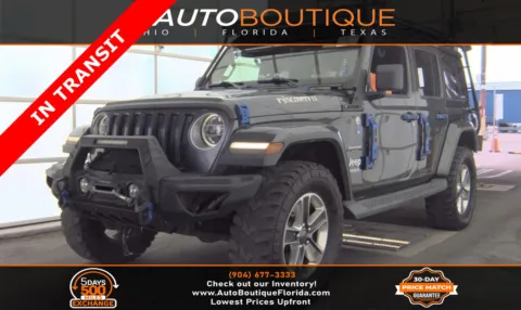 Gray 2018 Jeep Wrangler Unlimited Sahara for sale in Jacksonville, FL